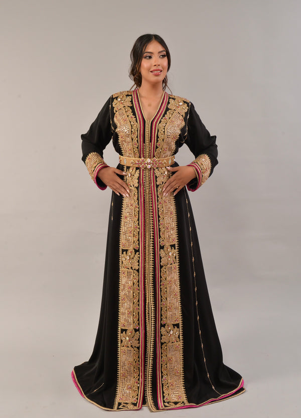 Éclat Noir & Fuschia